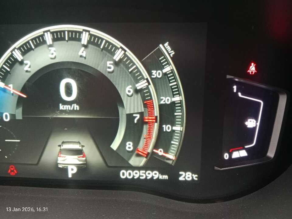 Foto Mobil Bekas Odometer Mitsubishi Xpander 1.5 Cross tahun 2025