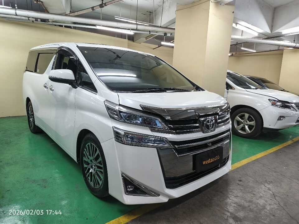 2018 Toyota Vellfire 2.5 G - Foto 1 dari 6