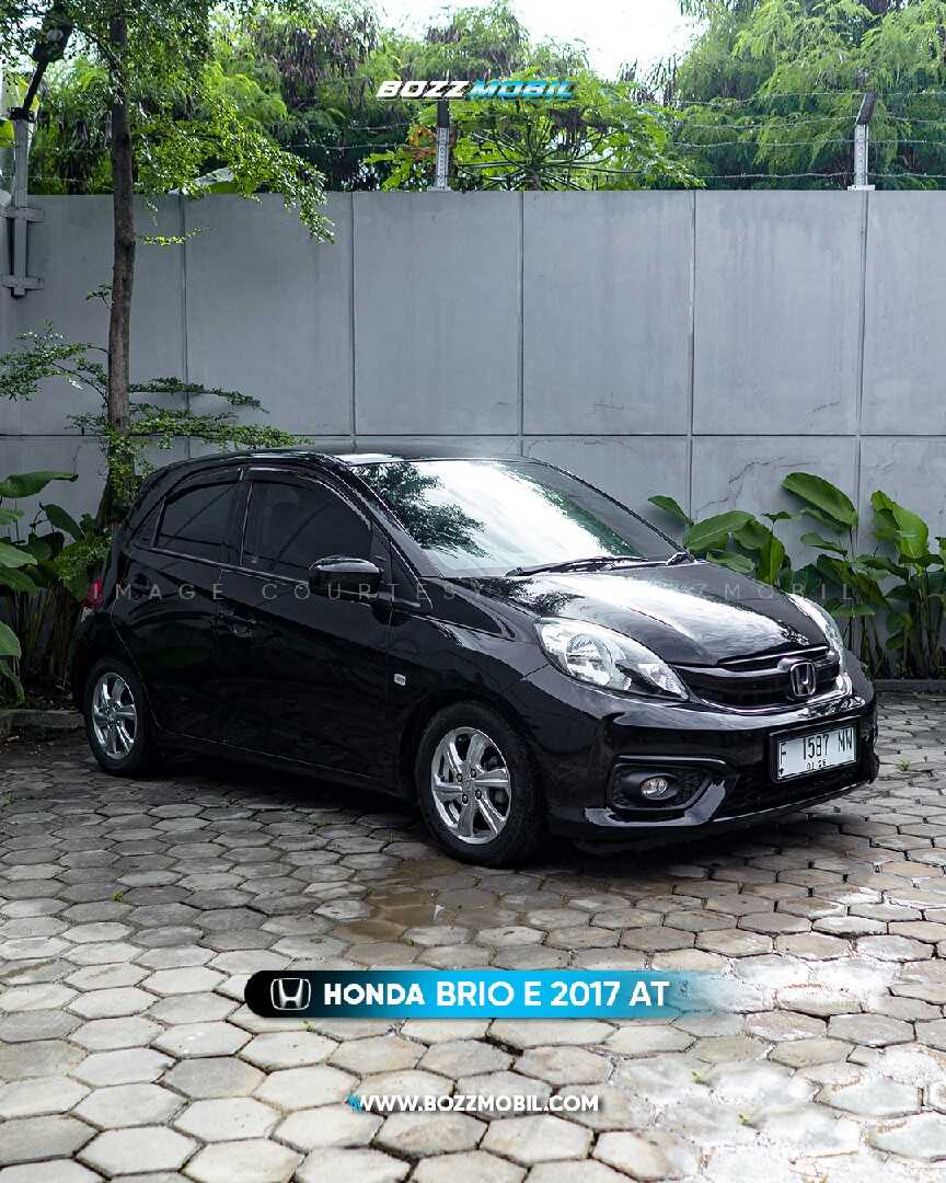 2017 Honda Brio 1.2 Satya E - Foto 1 dari 10
