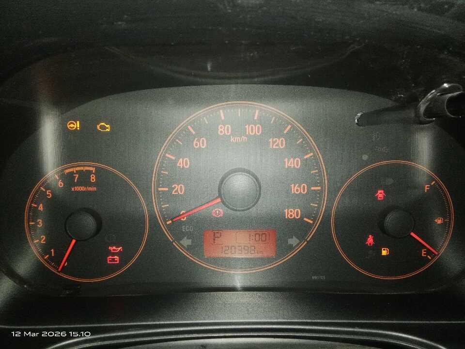 Foto Mobil Bekas Odometer Honda Brio 1.2 Satya E tahun 2018