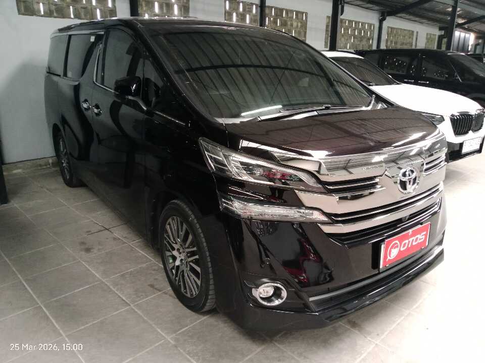 2017 Toyota Vellfire 2.5 G - Foto 1 dari 6