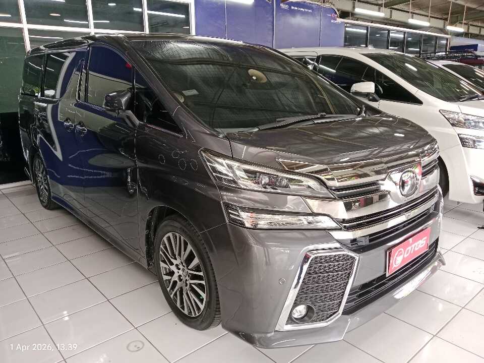 2015 Toyota Vellfire 2.5 ZG - Foto 1 dari 6