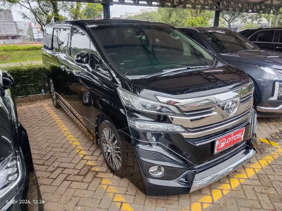 2017 Toyota Vellfire 2.5 G
