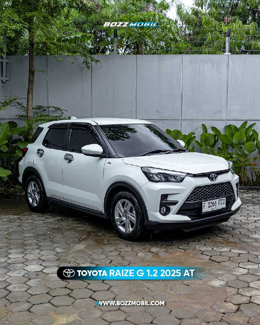 2025 Toyota Raize 1.2 G - Foto 1 dari 10