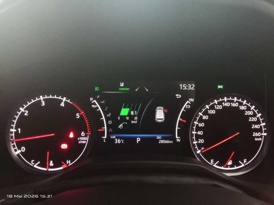 Foto Mobil Bekas Odometer Toyota Land Cruiser 3.3 300 GR Sport tahun 2024