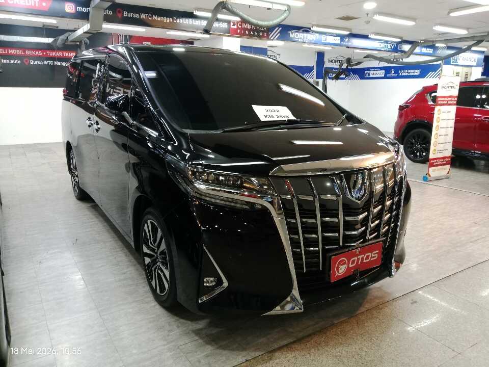 2022 Toyota Alphard 2.5 G - Foto 1 dari 6