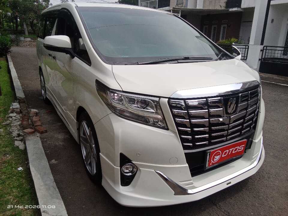 2016 Toyota Alphard 2.5 G - Foto 1 dari 6