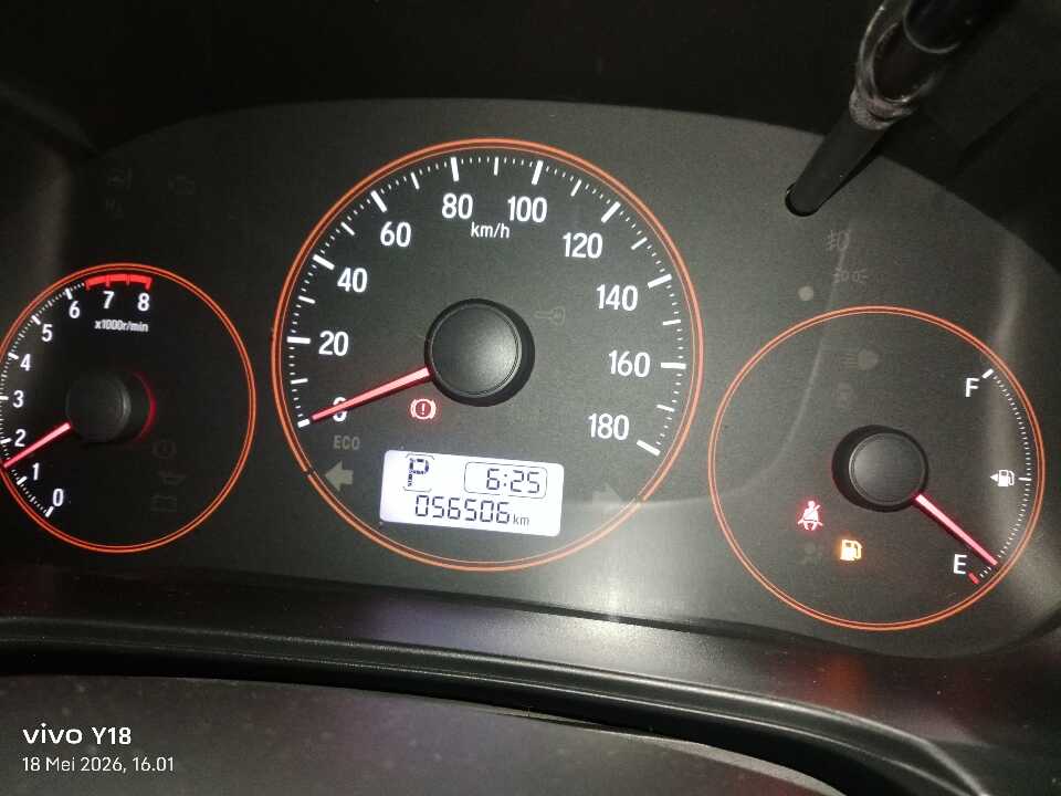 Foto Mobil Bekas Odometer Honda Brio 1.2 RS tahun 2018