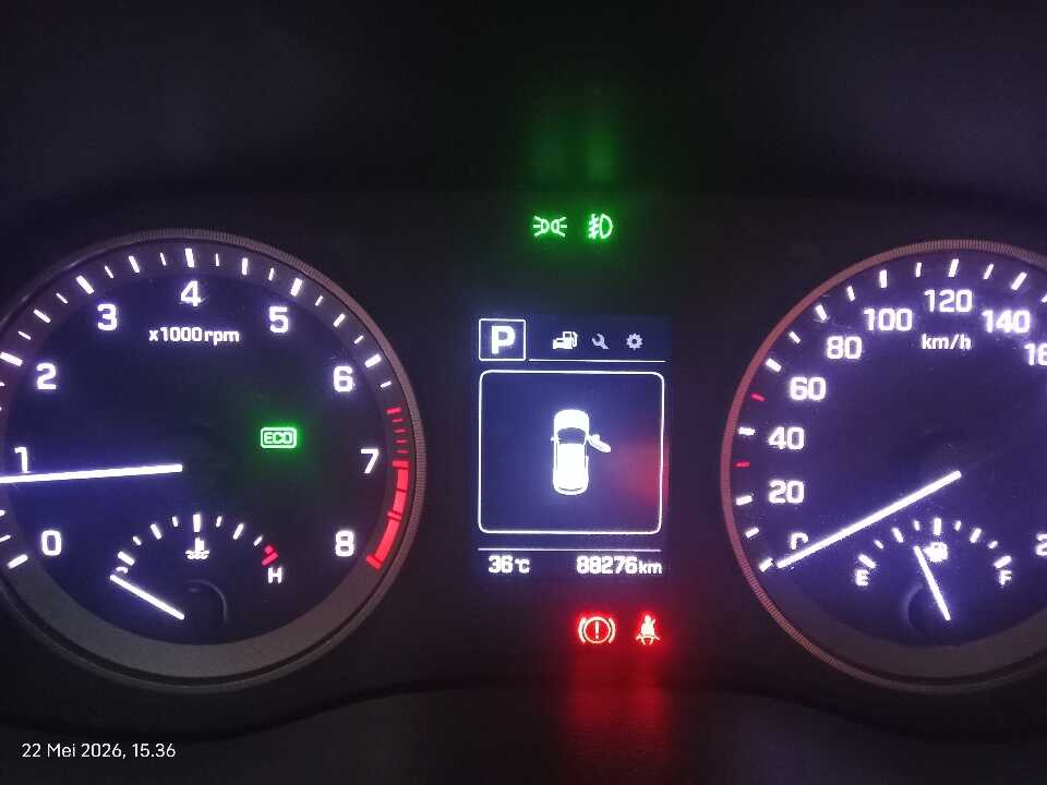 Foto Mobil Bekas Odometer Hyundai Tucson 2.0 tahun 2017