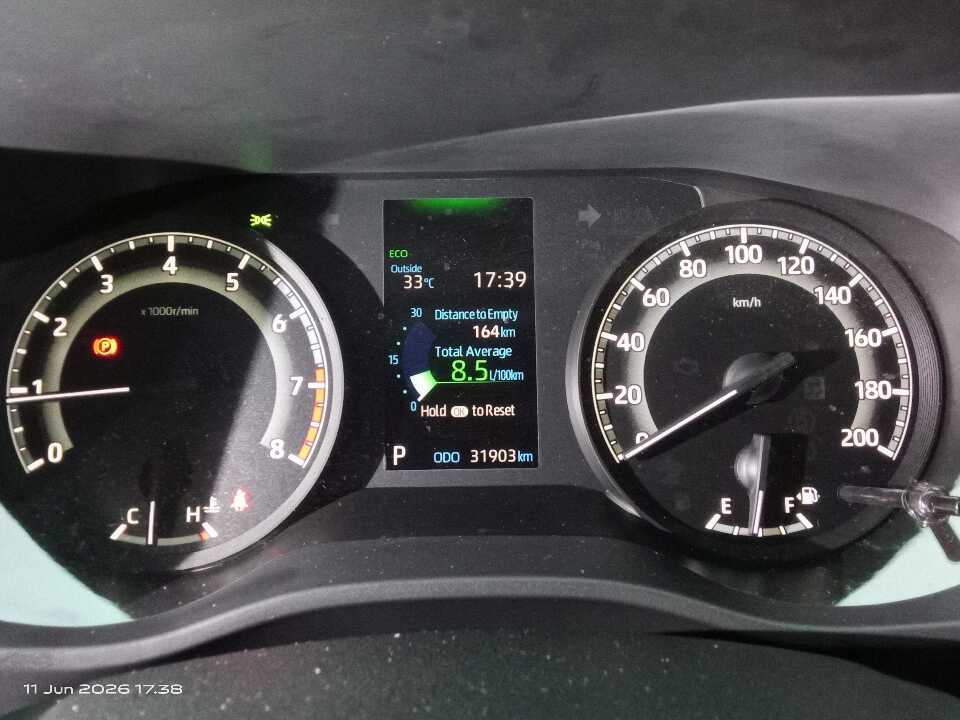 Foto Mobil Bekas Odometer Toyota Kijang Innova 2.0 Zenix G CVT tahun 2023