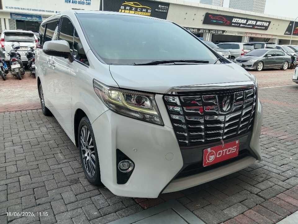 2015 Toyota Alphard 2.5 G - Foto 1 dari 6