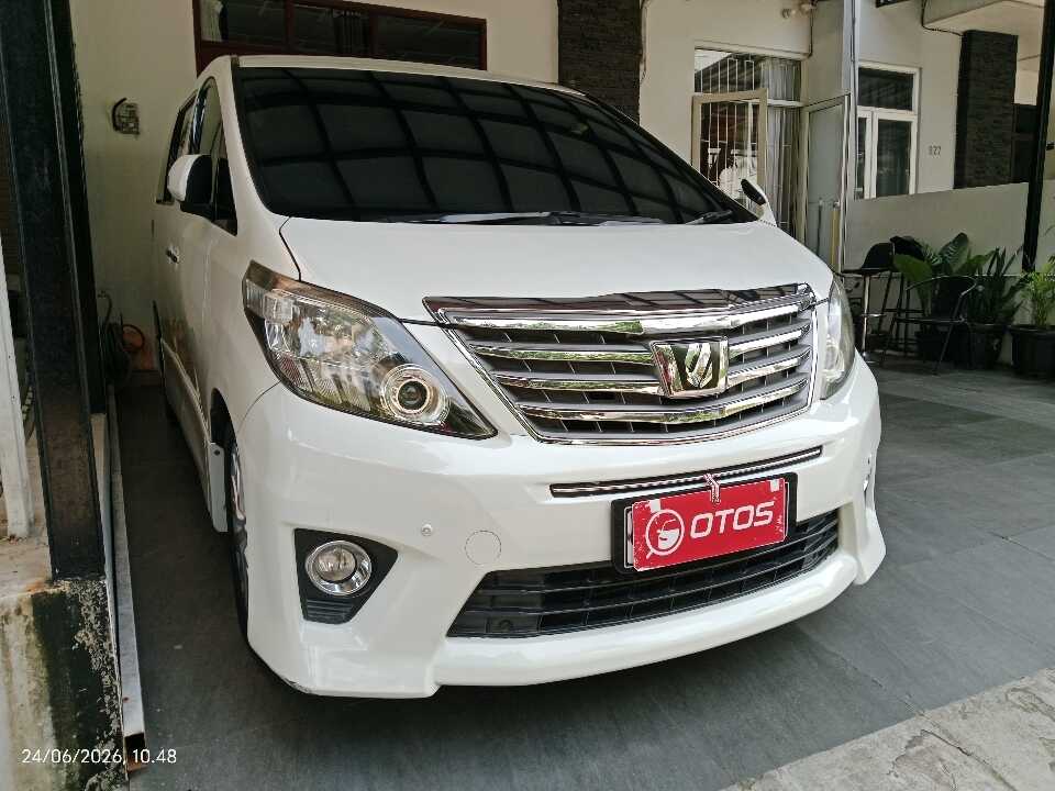 2012 Toyota Alphard 2.4 S - Foto 1 dari 6