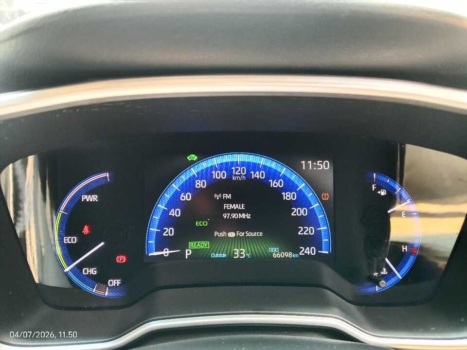 Foto Mobil Bekas Odometer Toyota Corolla Altis HEV 1.8 HEV tahun 2020